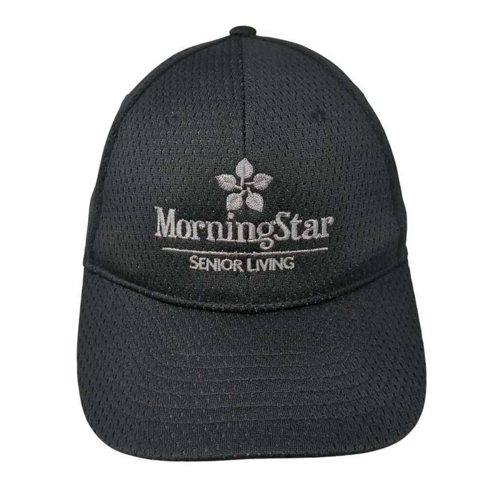 Morning Star Senior Living Baseball Cap Black One Size Adjustable Chef Works